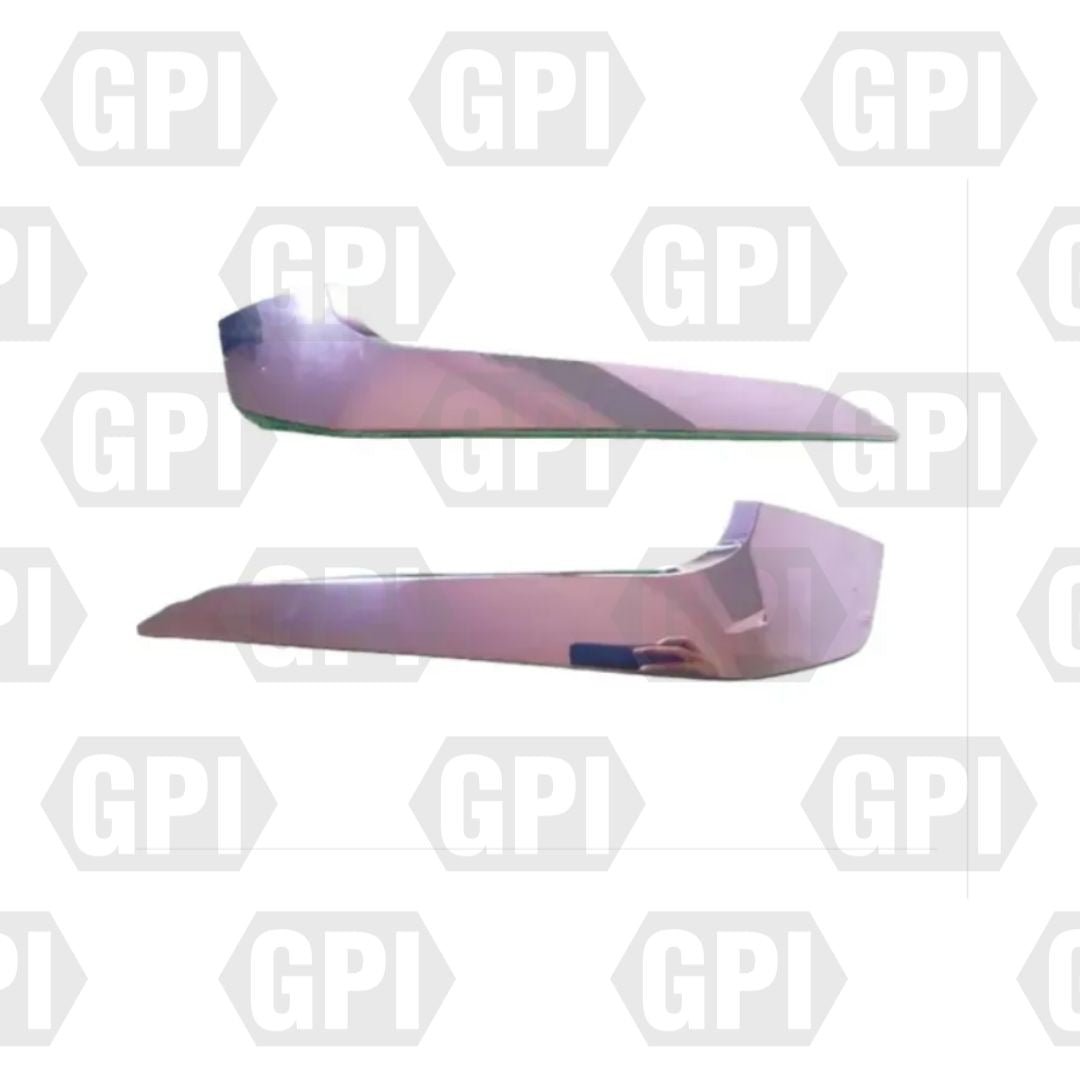 Moldura Platina Cromada Parachoque Mitsubishi L200 2019-2023