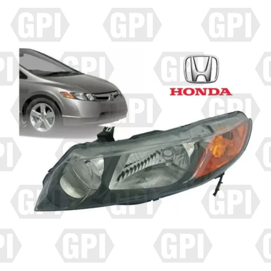 Faro Honda Civic 2006-2008 Cocuyo Amarillo