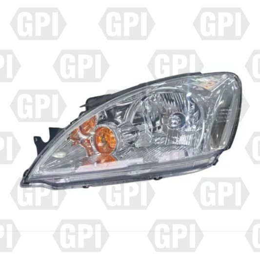 Faro Mitsubishi Lancer 05-14 Fondo Cromado
