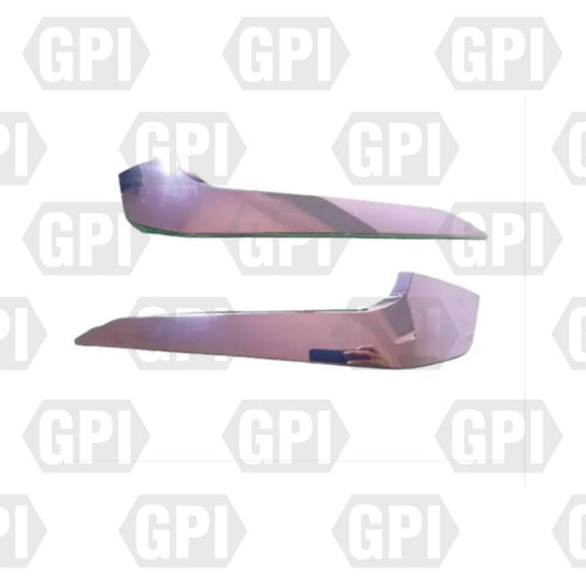 Moldura Platina Cromada Parachoque Mitsubishi L200 2019-2023